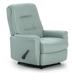 Best Home Furnishings Recliners - Petite Power Rocker Recliner